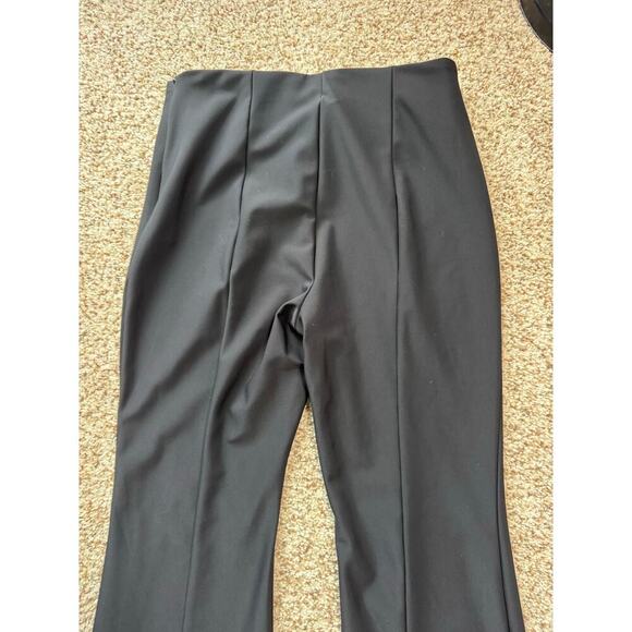 Banana Republic Black High Rise Woman's Pants, size 12, high rise; Flare - Picture 5 of 11